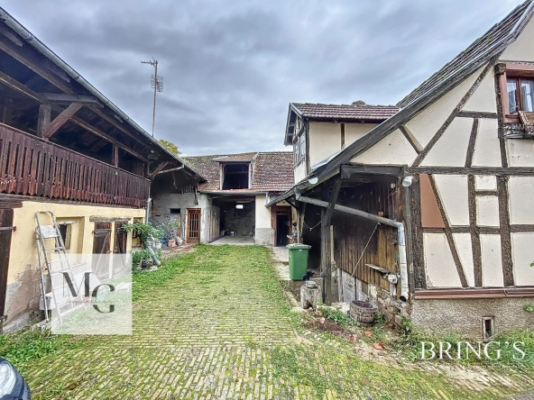 Maison ancienne à rénover à Odratzheim avec grand potentiel - 78 m²