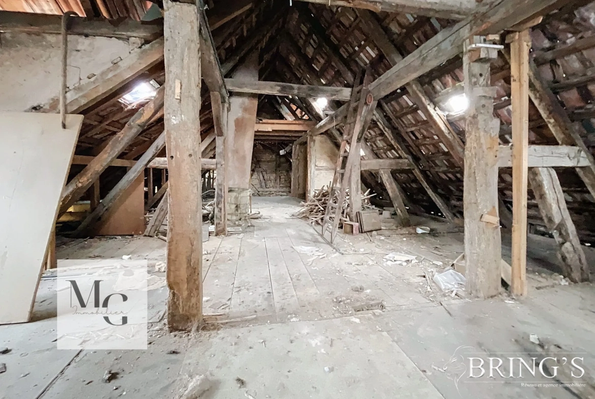 Maison ancienne à rénover à Odratzheim avec grand potentiel - 78 m² 