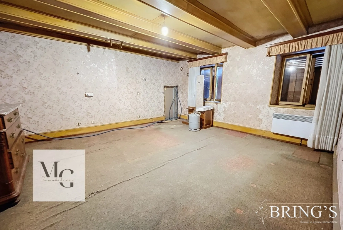 Maison ancienne à rénover à Odratzheim avec grand potentiel - 78 m² 