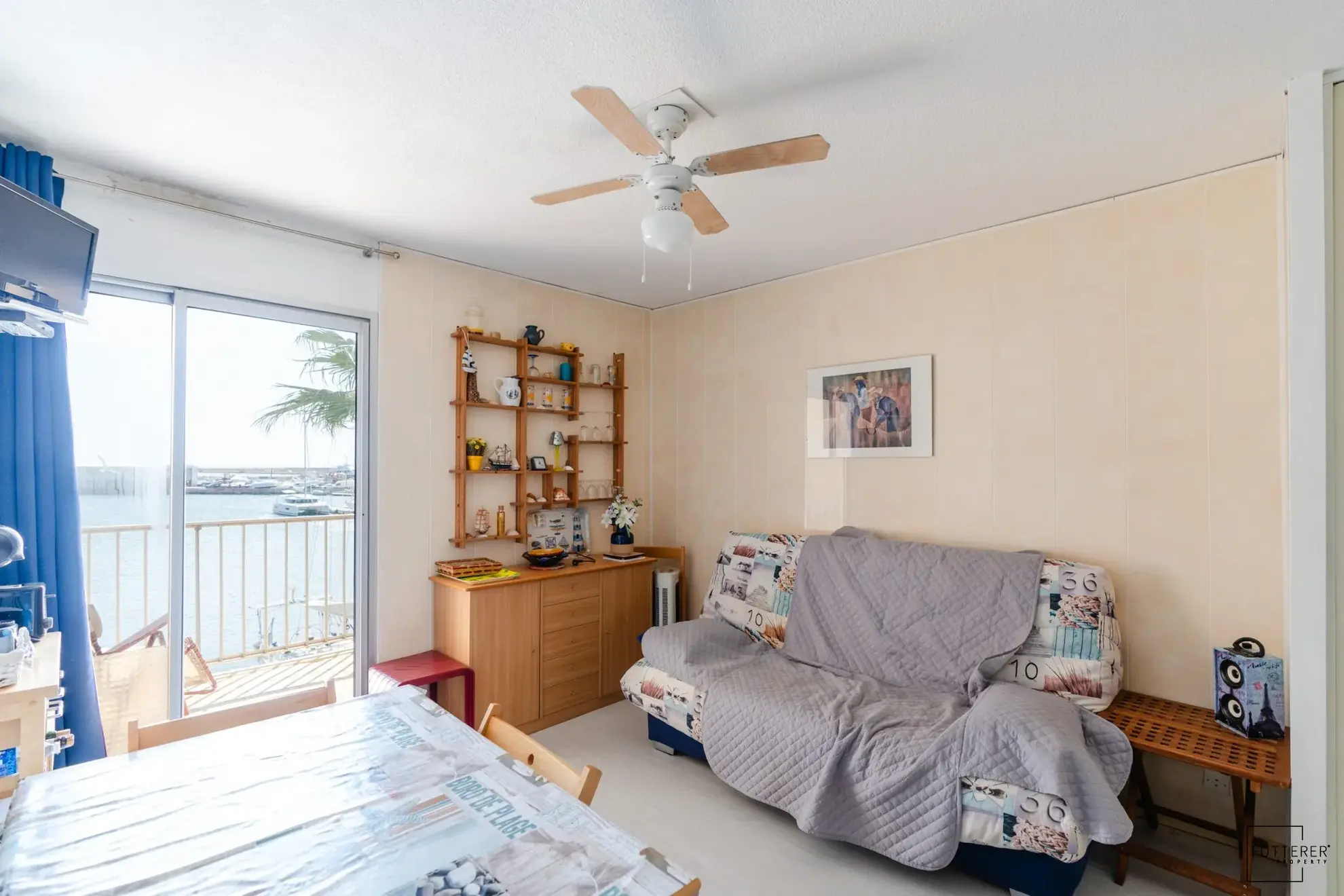 Vente d'un appartement 1 pièce avec vue sur la mer à Gruissan 