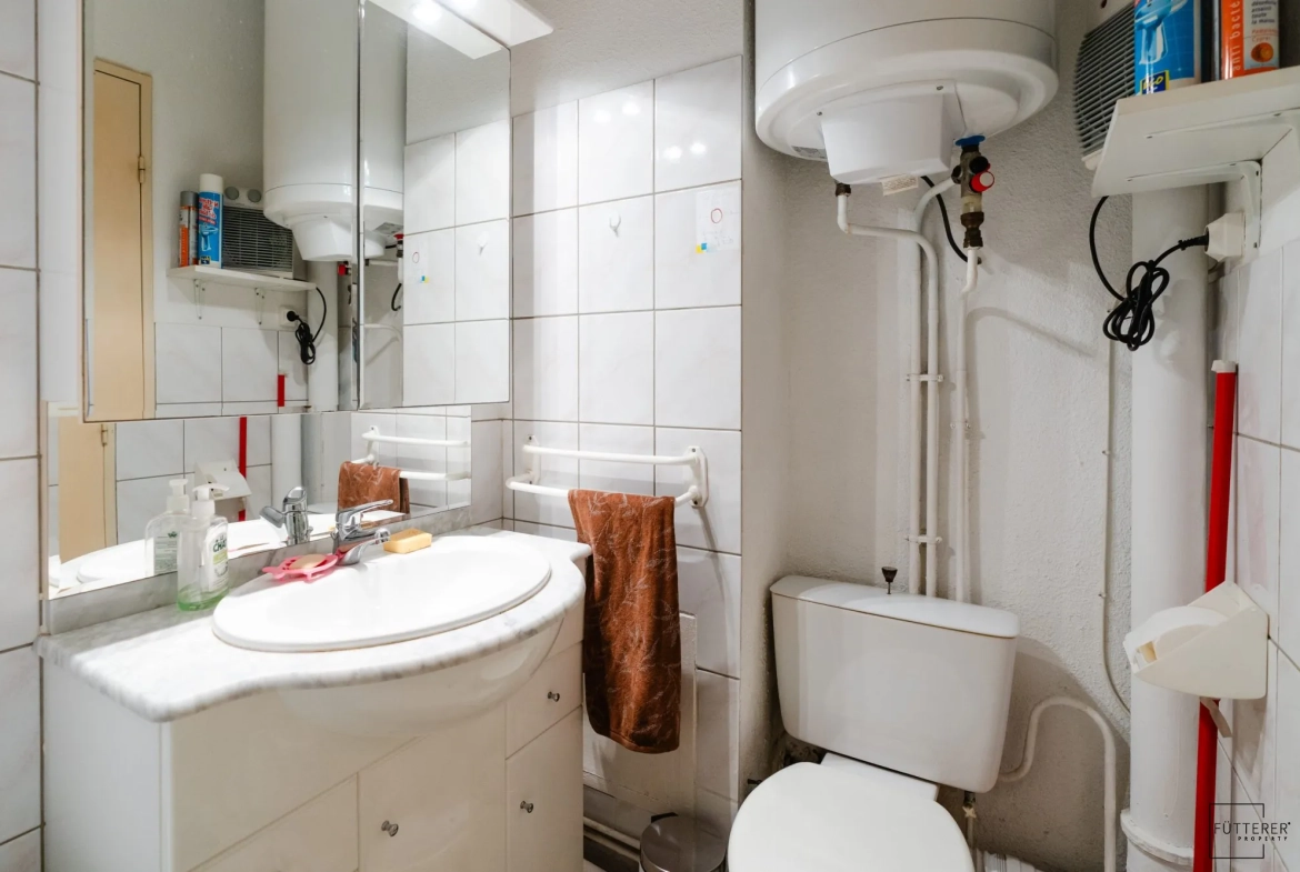 Vente d'un appartement 1 pièce avec vue sur la mer à Gruissan 