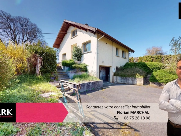Maison à rénover de 116 m² à Courtelevant avec grand terrain et potentiel exceptionnel