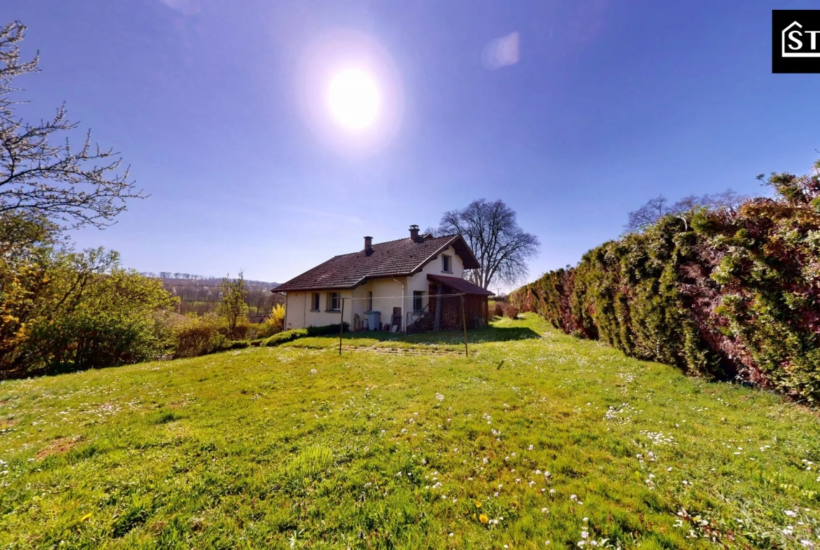 Maison à rénover de 116 m² à Courtelevant avec grand terrain et potentiel exceptionnel 