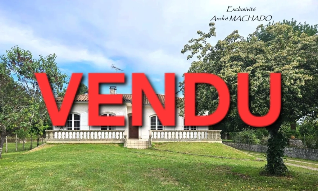Villa élégante rénovée en 1980 avec grand terrain à Lavardac (47)