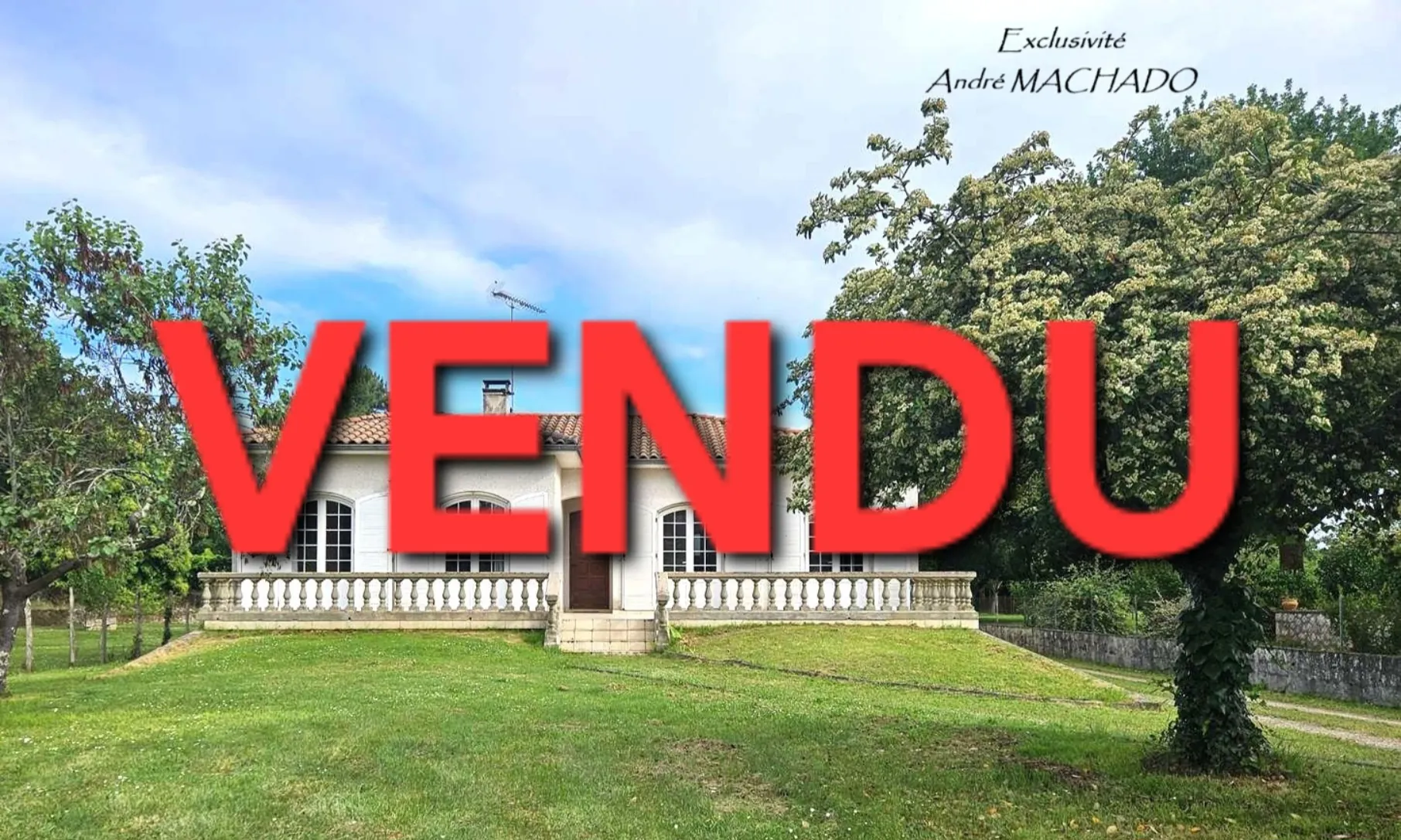 Villa élégante rénovée en 1980 avec grand terrain à Lavardac (47) 