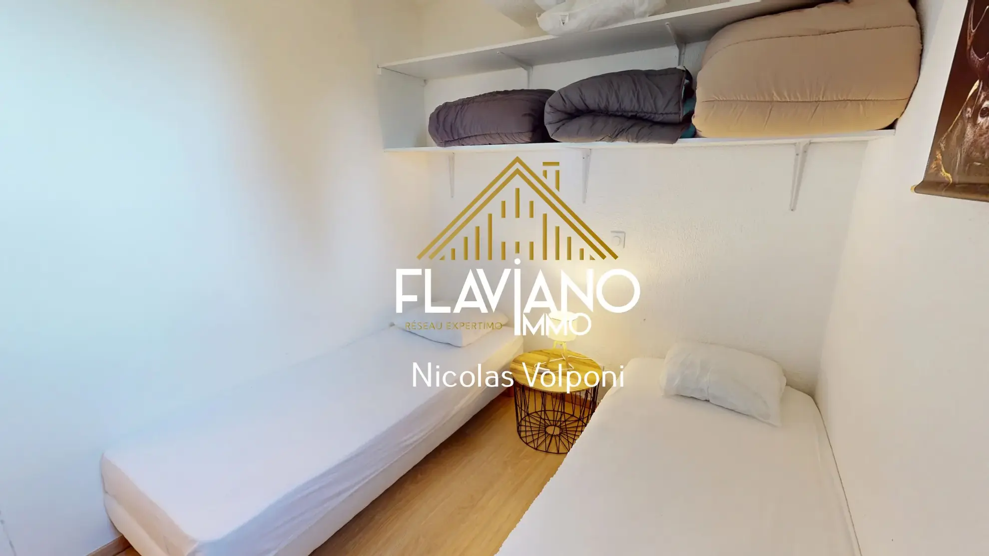 Appartement T2 de 25,50 m² au secteur du Sauze avec parking et balcon 