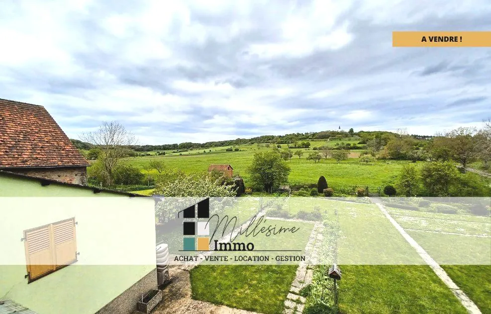 Maison familiale mitoyenne de 152 m² à Berg avec vue exceptionnelle et jardin 