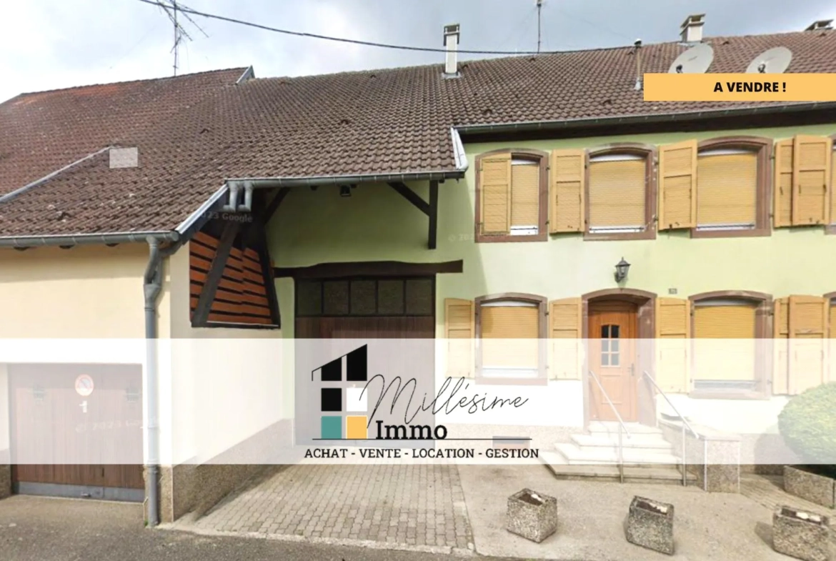 Maison familiale mitoyenne de 152 m² à Berg avec vue exceptionnelle et jardin 