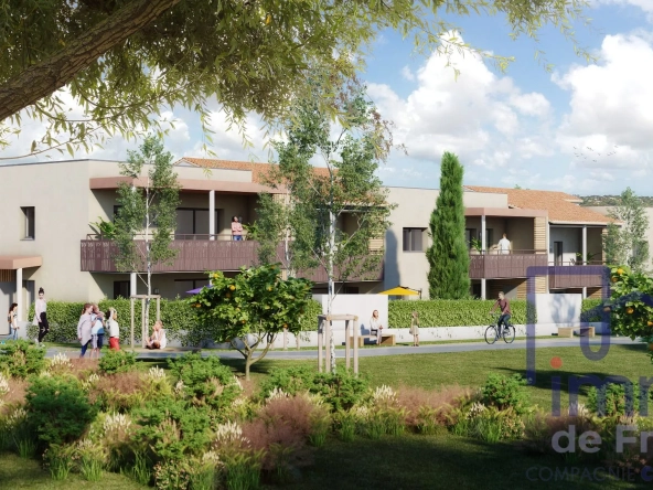 Appartement T2 avec terrasse et jardin à Montbrison – Résidence moderne et éligible TVA réduite