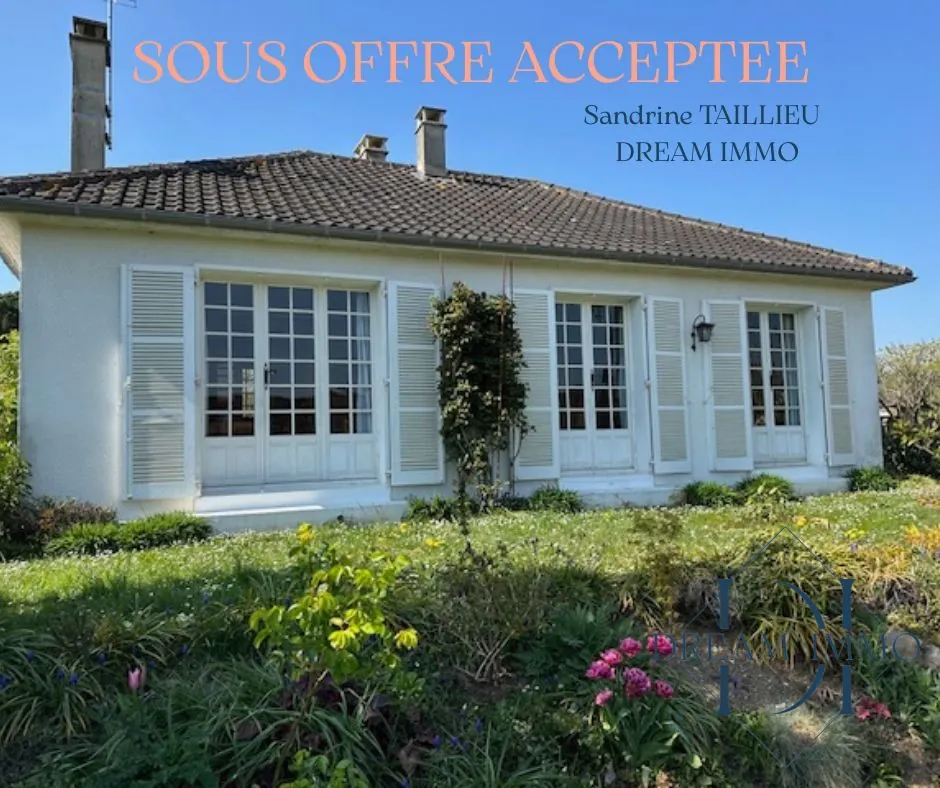 Maison individuelle de 73 m² avec sous-sol, garage et jardin à Vexin-sur-Epte 