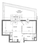 Appartement 2 pièces avec terrasse et jardin au Chesnay Rocquencourt