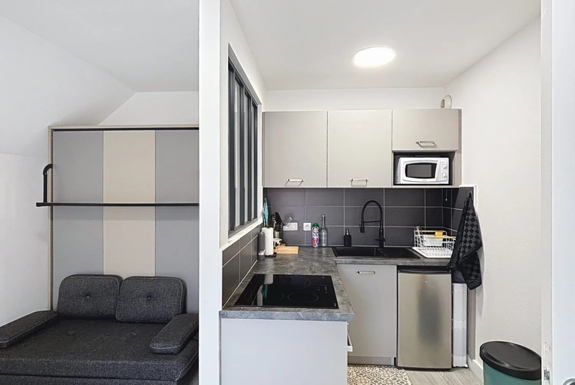 Studio à vendre à Ibos – Investissement locatif de 26m² dans une résidence calme 