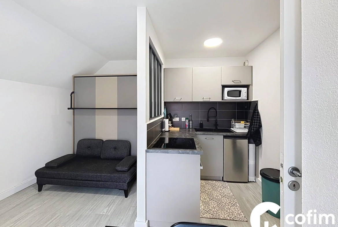 Studio à vendre à Ibos – Investissement locatif de 26m² dans une résidence calme 