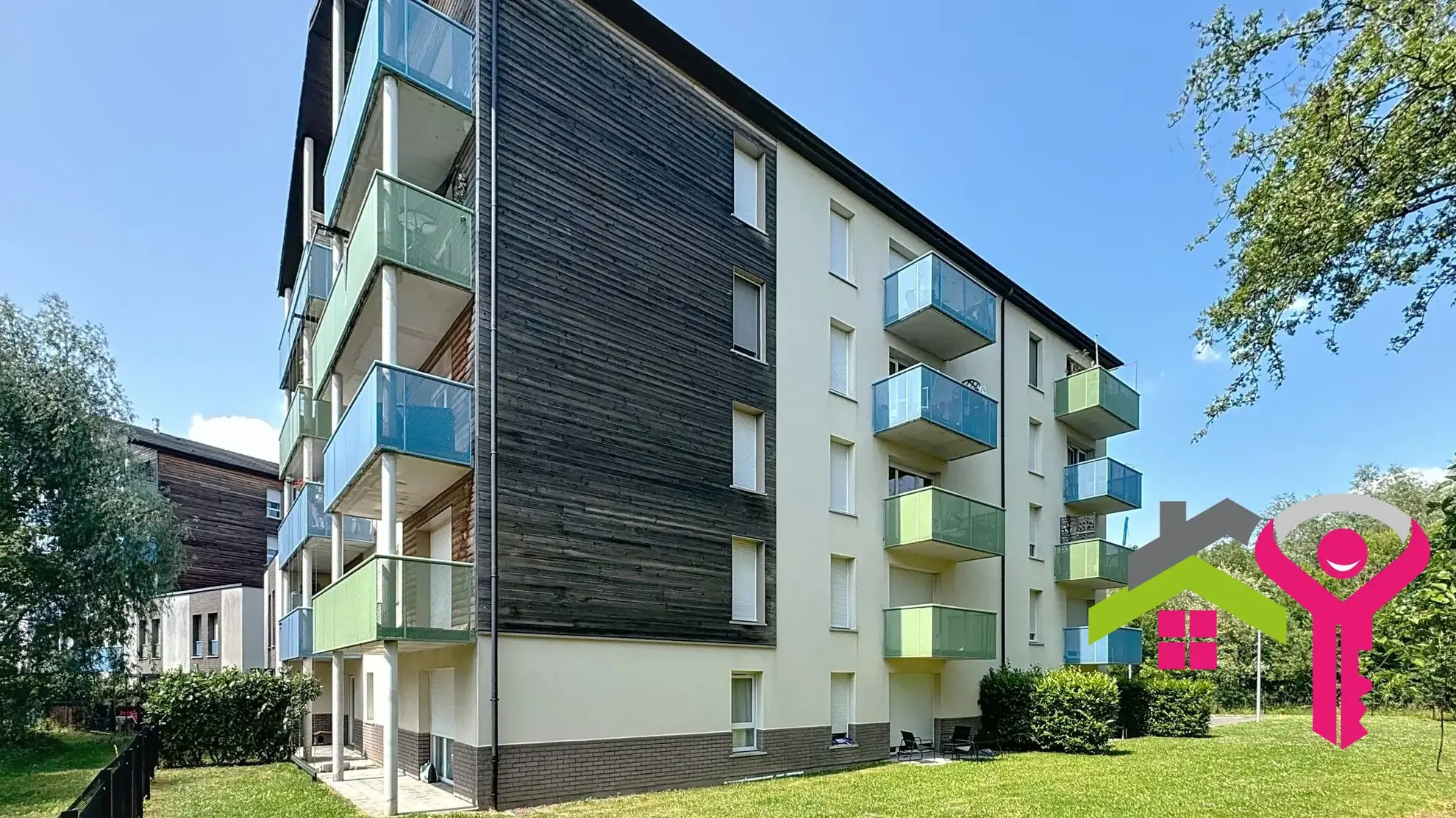 Appartement T3 lumineux de 57 m² à Marly avec balcon et parking 