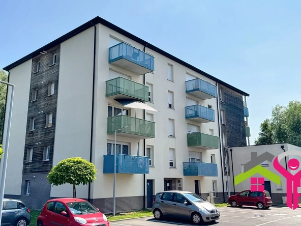 Appartement T3 lumineux de 57 m² avec balcon à Marly