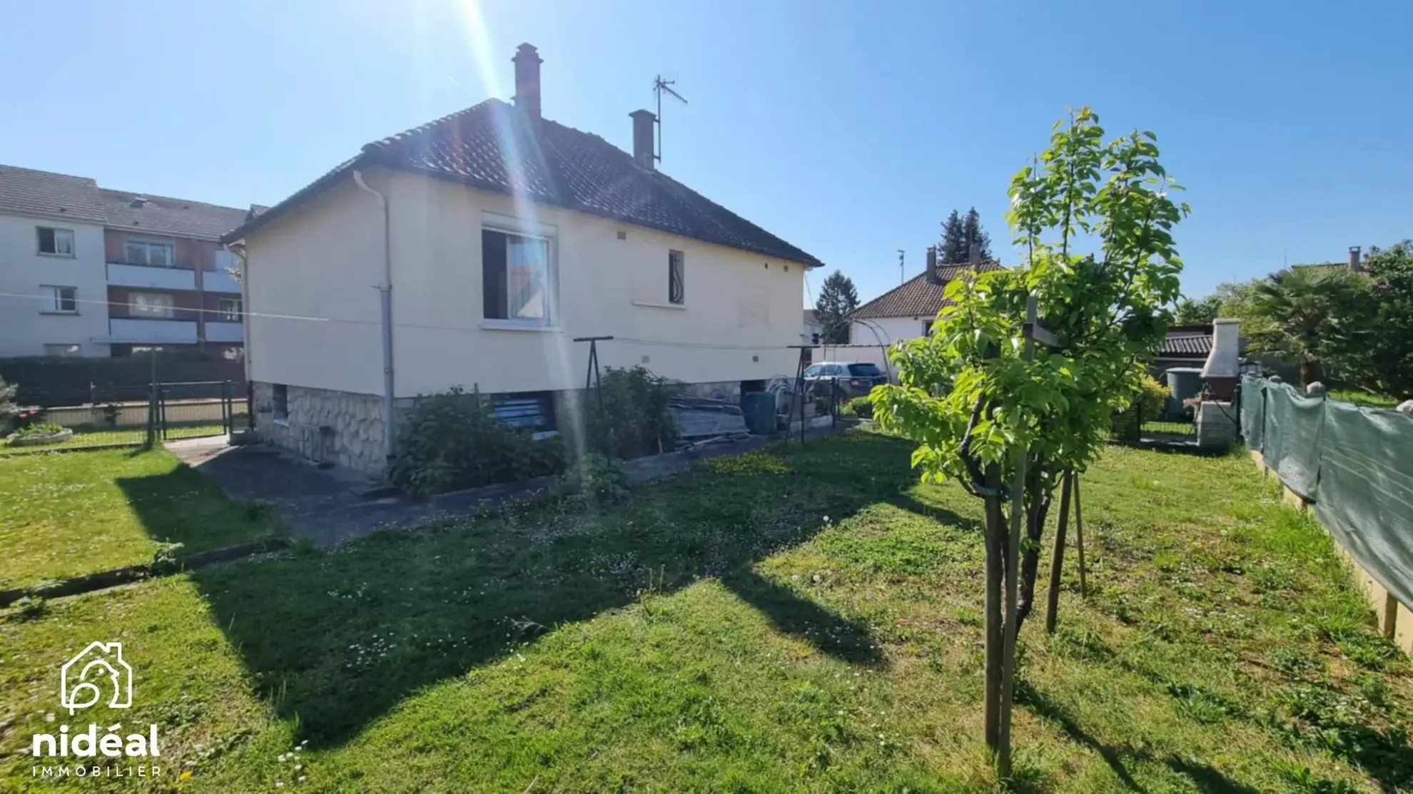 Maison semi plain-pied avec 4 chambres à Aubevoye - Centre ville 