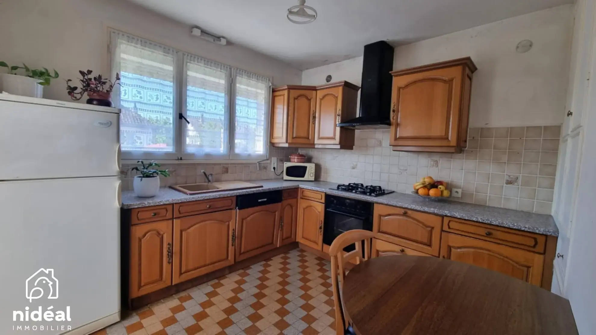 Maison semi plain-pied avec 4 chambres à Aubevoye - Centre ville 