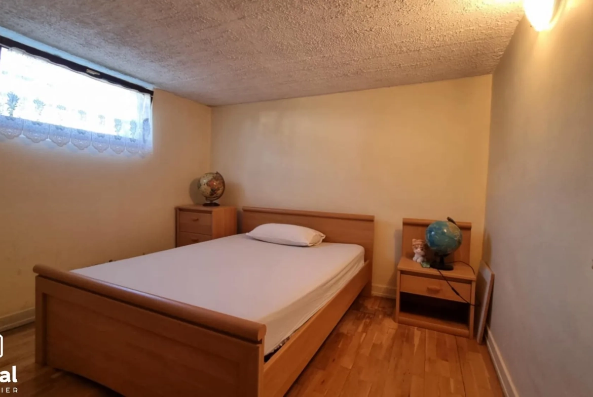 Maison semi plain-pied avec 4 chambres à Aubevoye - Centre ville 