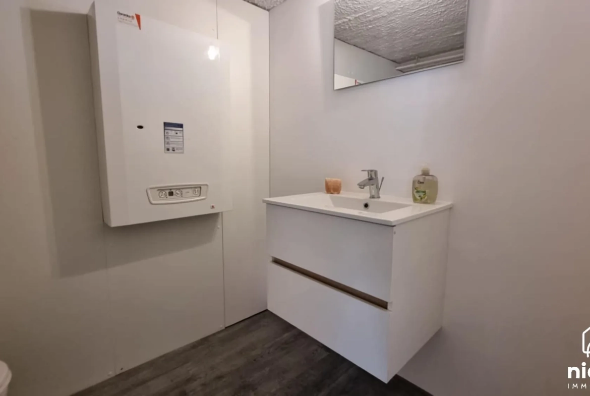 Maison semi plain-pied avec 4 chambres à Aubevoye - Centre ville 