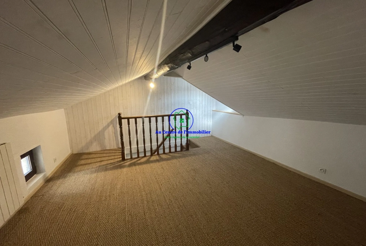 À vendre maison de ville à Agen proche gare – 3 pièces, 2 chambres 