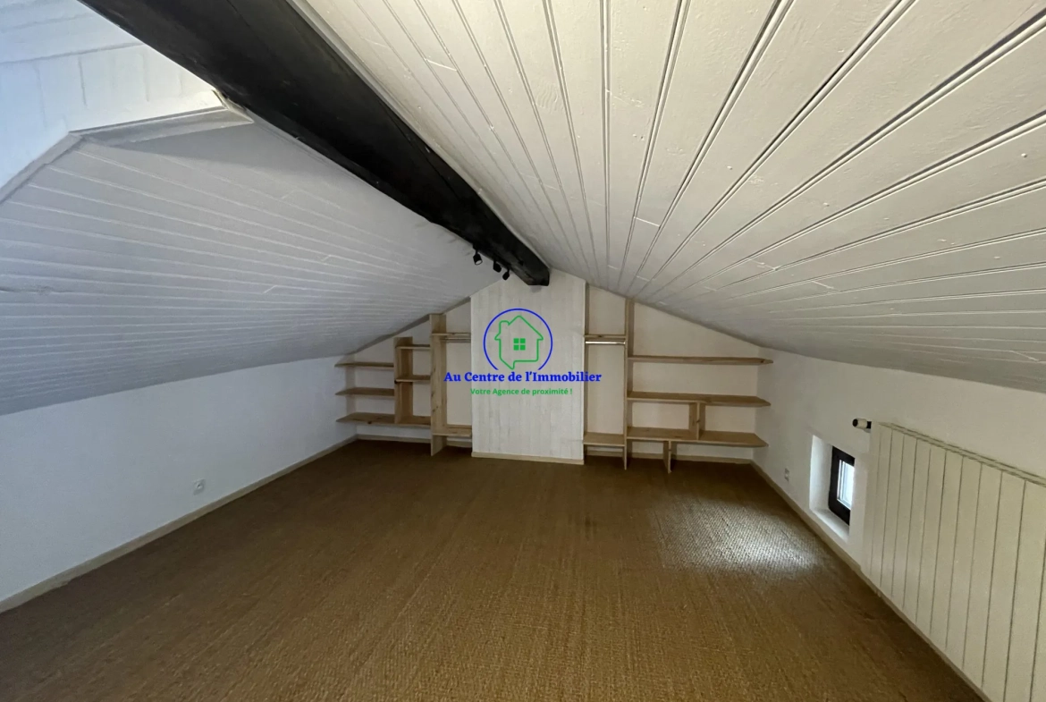 À vendre maison de ville à Agen proche gare – 3 pièces, 2 chambres 