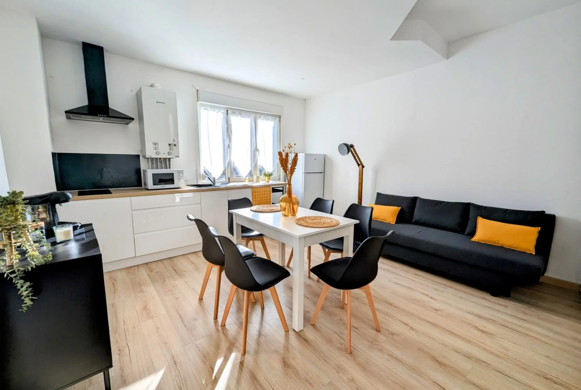 Investissement immobilier à Dijon - Appartement rénové avec forte rentabilité en centre-ville 