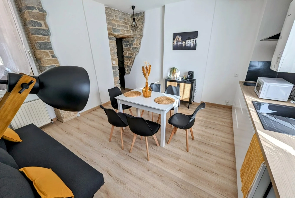 Investissement immobilier à Dijon - Appartement rénové avec forte rentabilité en centre-ville 