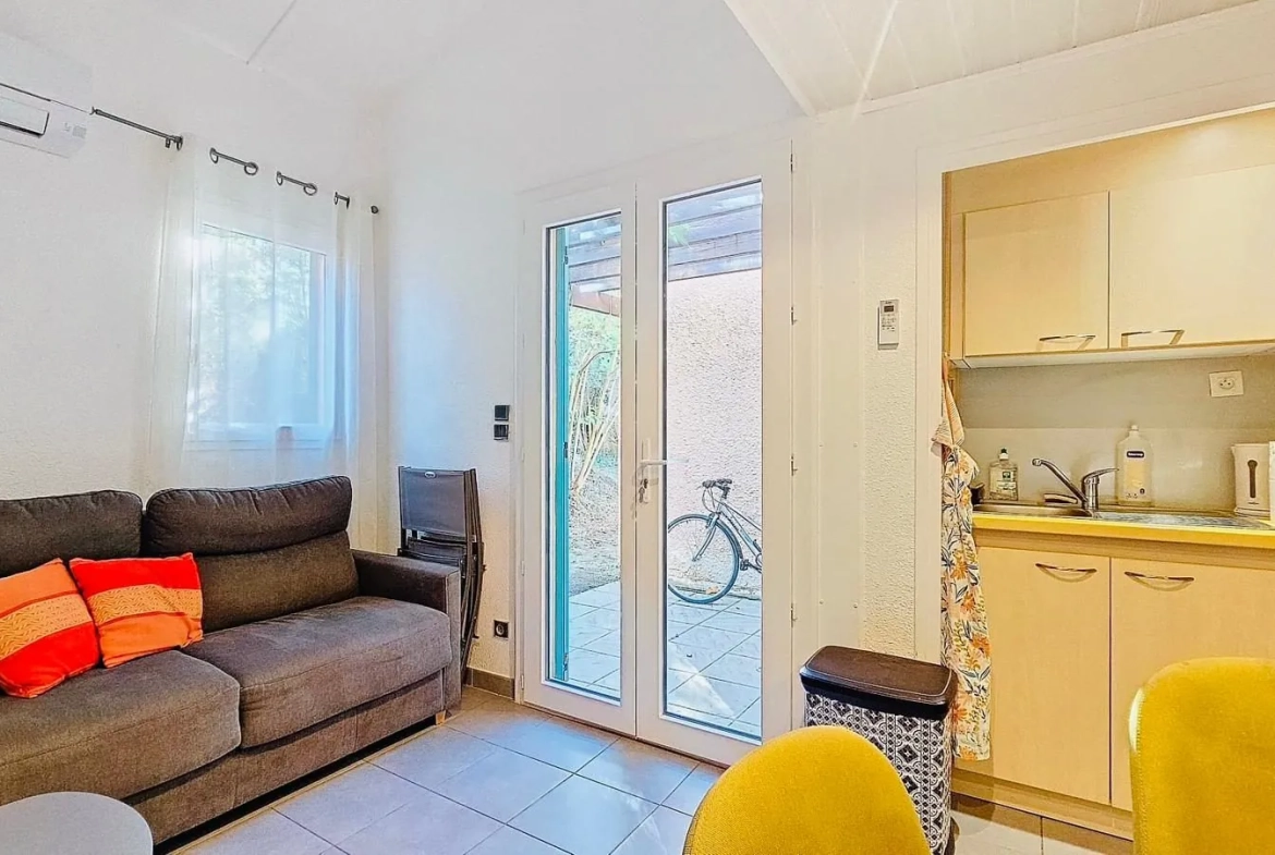 Charmant appartement T2 en rez-de-jardin à Argelès-sur-Mer avec parking 