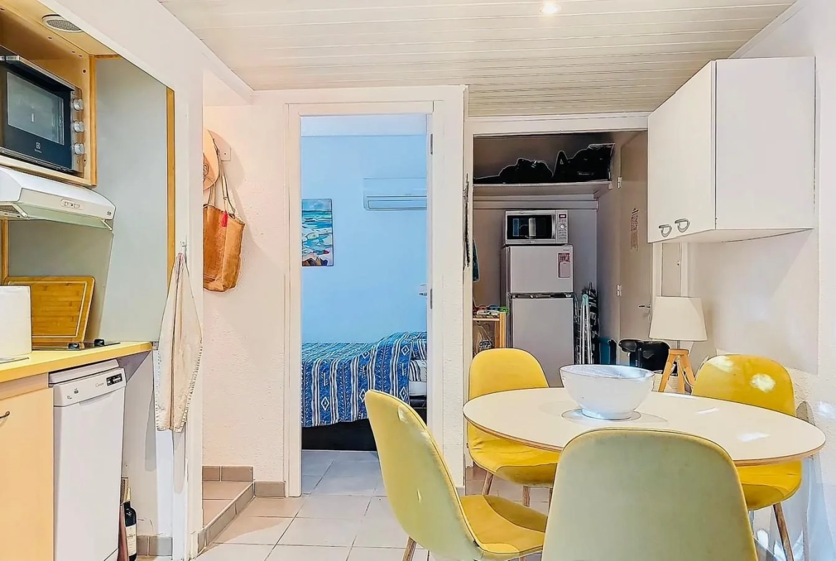 Charmant appartement T2 en rez-de-jardin à Argelès-sur-Mer avec parking 