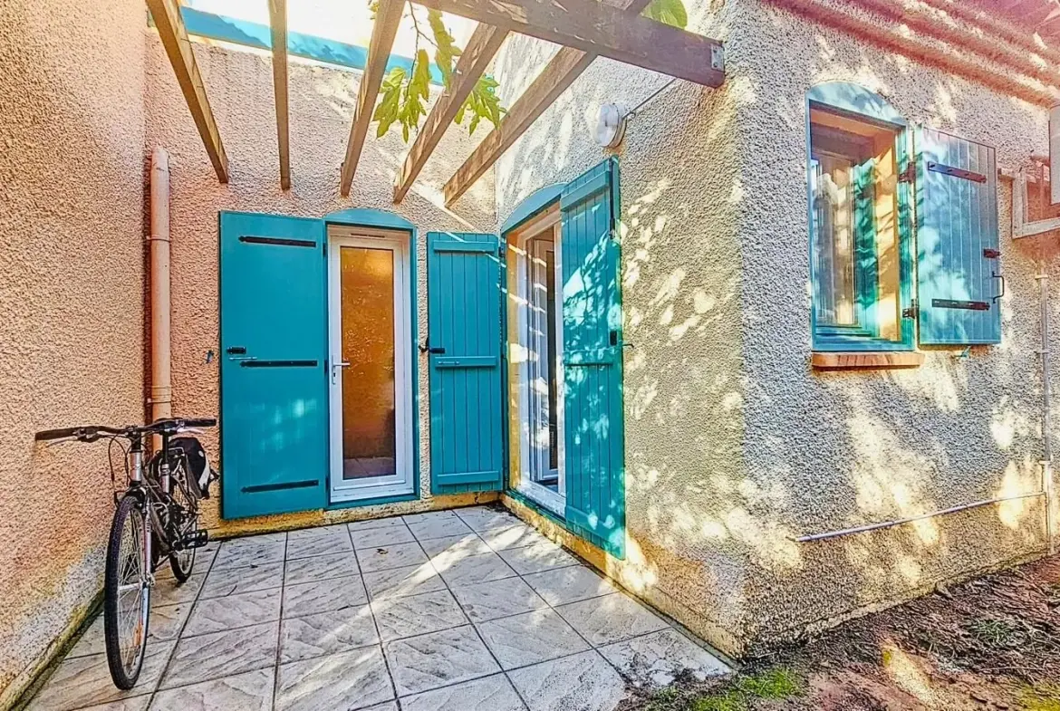 Charmant appartement T2 en rez-de-jardin à Argelès-sur-Mer avec parking 