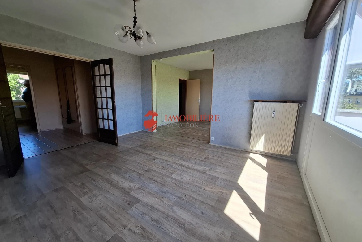 Appartement lumineux de 96 m² avec balcon à Illzach 