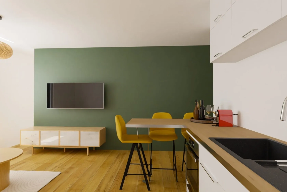 Appartement à vendre à Vannes, 50m² à rénover en centre-ville 