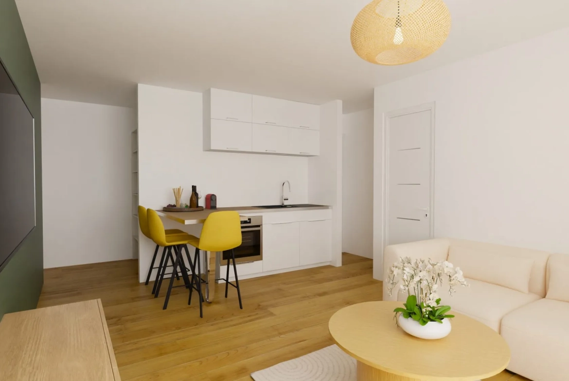 Appartement à vendre à Vannes, 50m² à rénover en centre-ville 