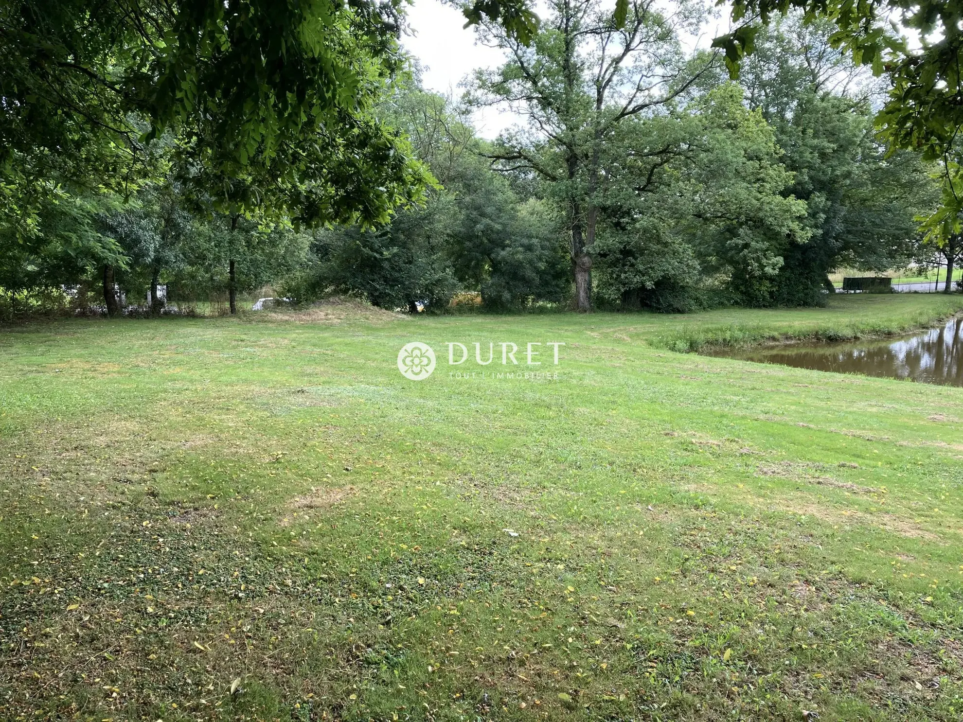 Terrain à vendre à La Bernardière avec plan d'eau privé - Opportunité rare 