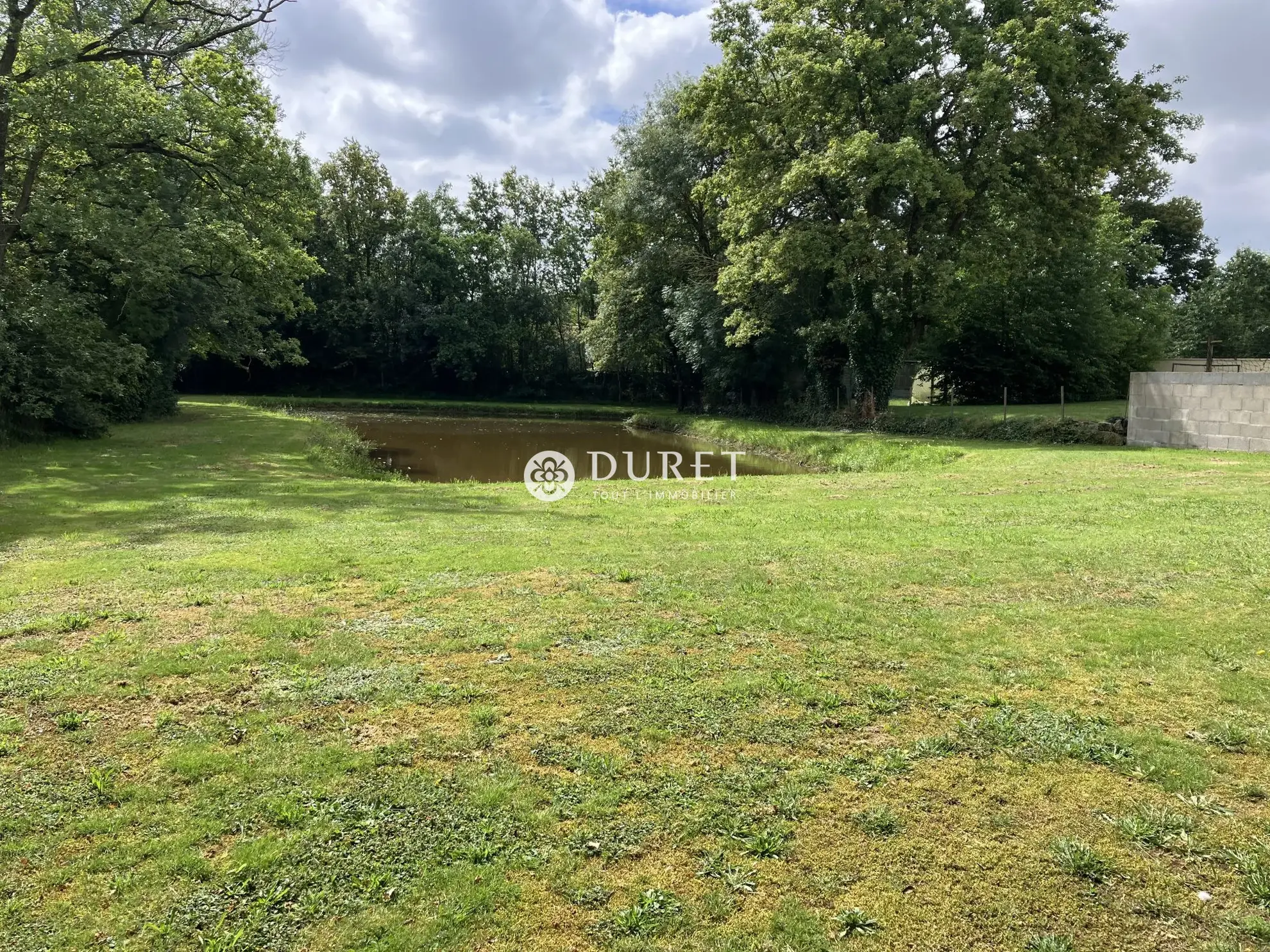 Terrain à vendre à La Bernardière avec plan d'eau privé - Opportunité rare 
