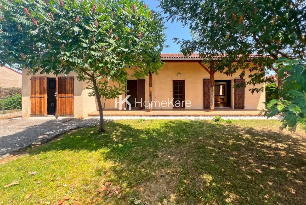 Charmante maison à vendre à Saint-Gaudens avec garage et jardin 