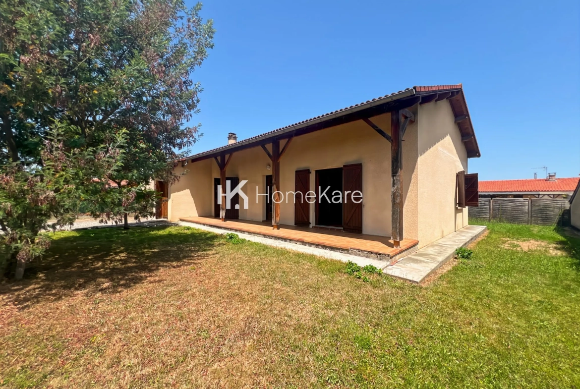 Charmante maison à vendre à Saint-Gaudens avec garage et jardin 