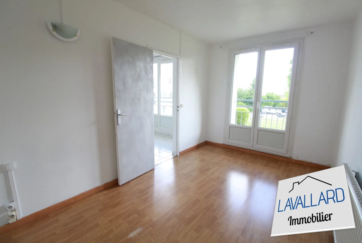 Appartement T2 lumineux à Doullens - 45,22 m² avec cave et parking 