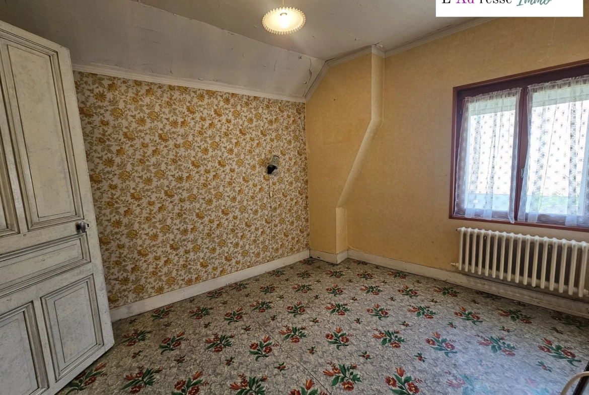Maison à vendre à Boursies avec grand terrain et potentiel de rénovation 