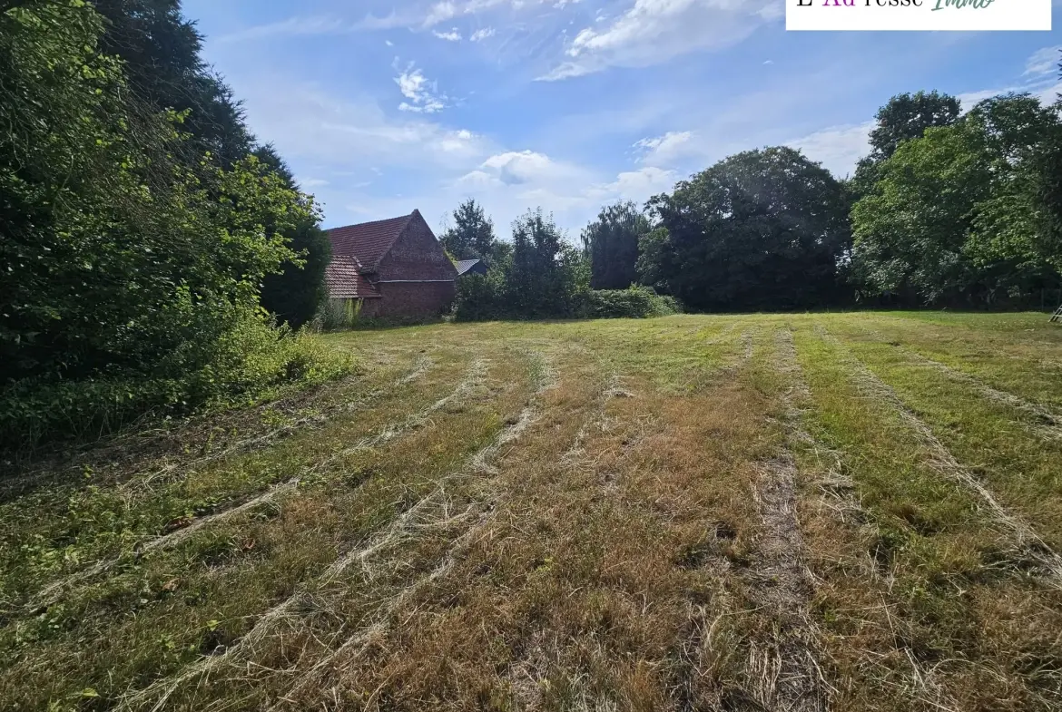 Maison à vendre à Boursies avec grand terrain et potentiel de rénovation 