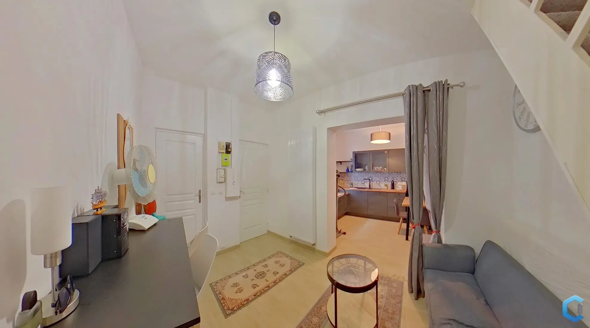 Maison de courée entièrement rénovée avec 3 chambres à Roubaix 