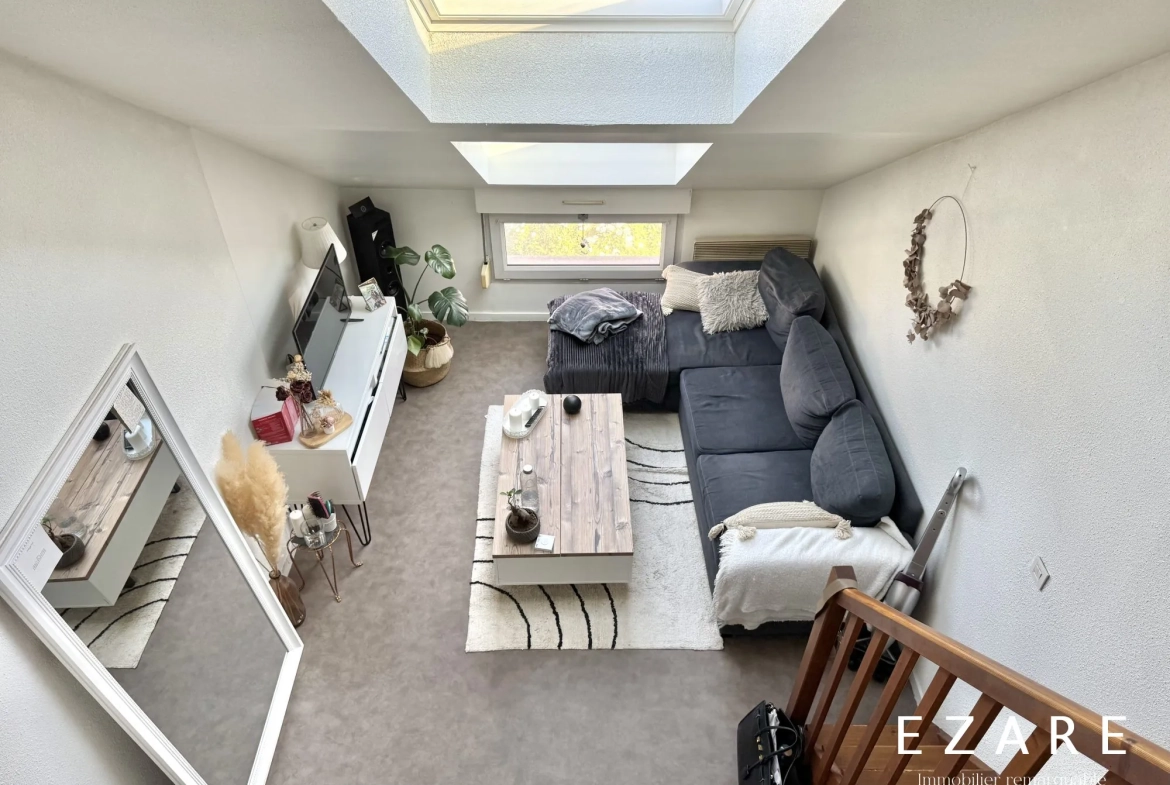 À vendre duplex lumineux avec stationnement à Dijon proche facultés et CHU 
