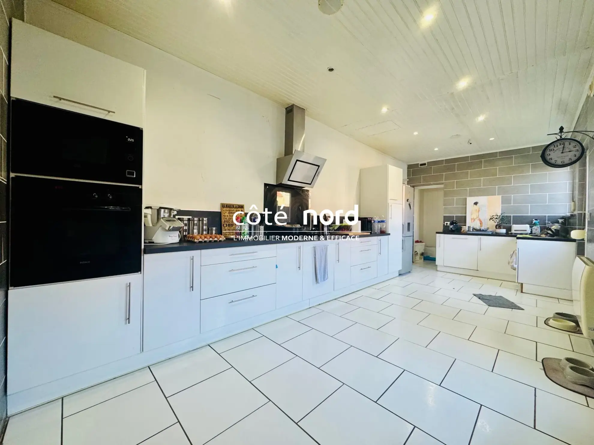 Maison de ville semi-individuelle à Caudry avec jardin et garage - 3 chambres 