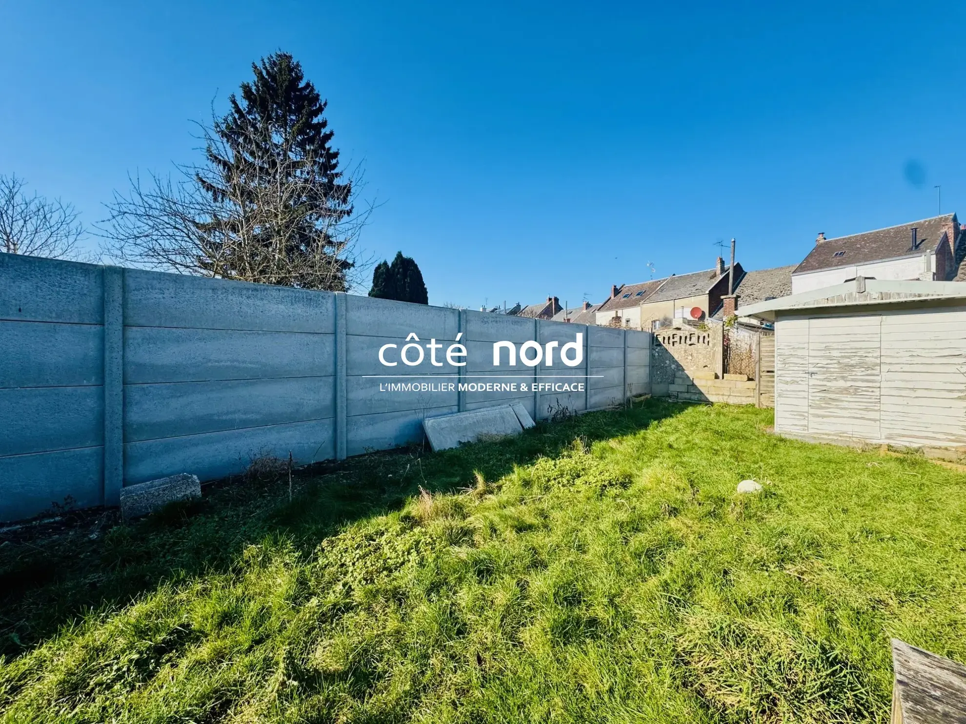 Maison de ville semi-individuelle à Caudry avec jardin et garage - 3 chambres 