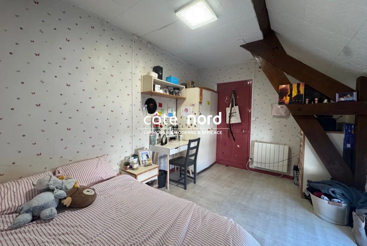 Maison de ville semi-individuelle à Caudry avec jardin et garage - 3 chambres 