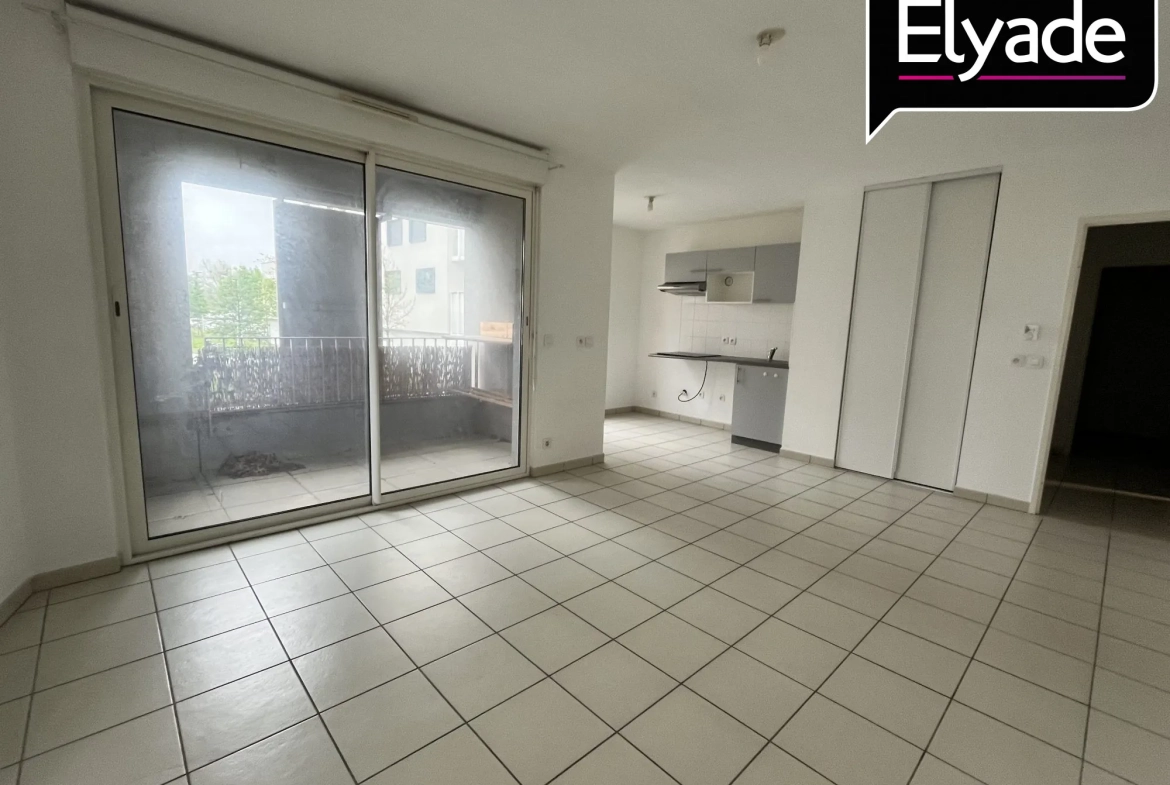 A vendre appartement T3 de 62,30 m² à Bègles, proche tramway, balcon, parking sécurisé 