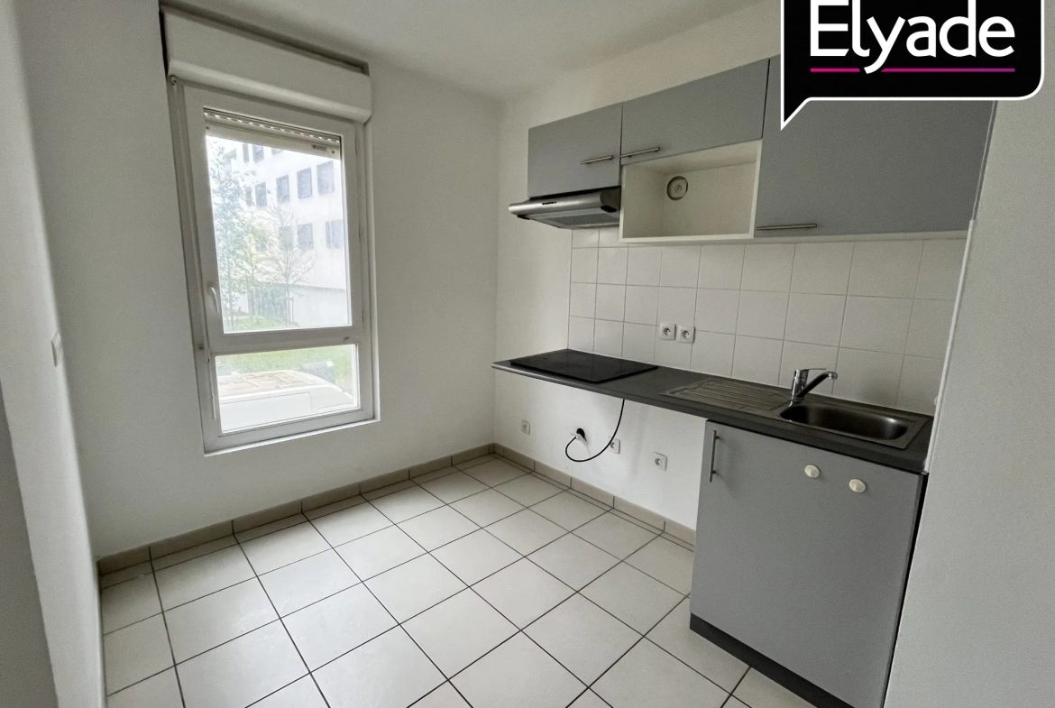 A vendre appartement T3 de 62,30 m² à Bègles, proche tramway, balcon, parking sécurisé 