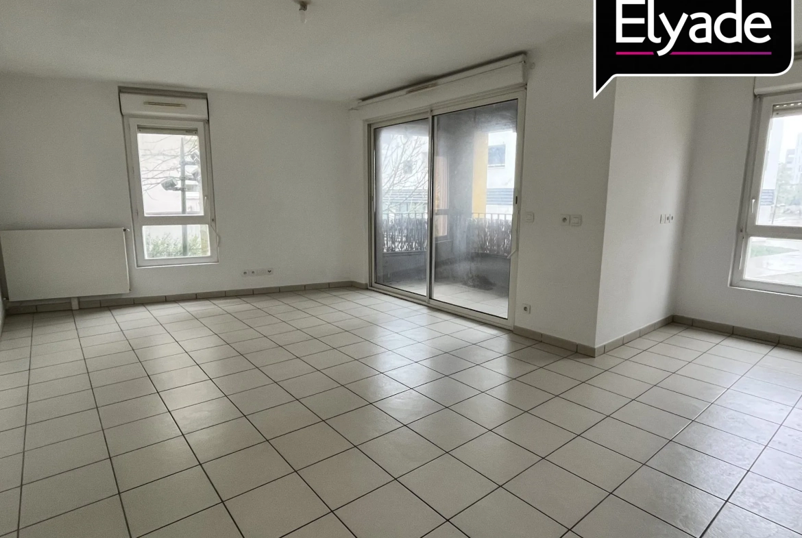 A vendre appartement T3 de 62,30 m² à Bègles, proche tramway, balcon, parking sécurisé 