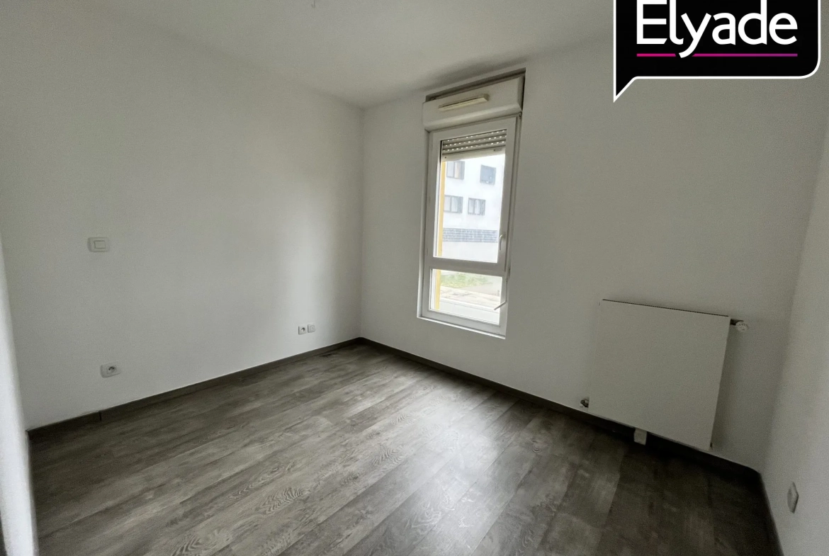 A vendre appartement T3 de 62,30 m² à Bègles, proche tramway, balcon, parking sécurisé 