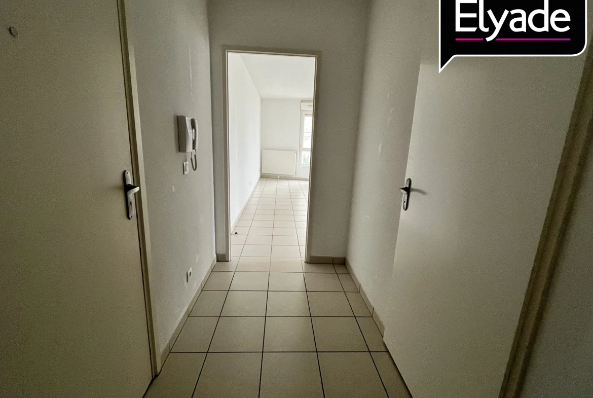 A vendre appartement T3 de 62,30 m² à Bègles, proche tramway, balcon, parking sécurisé 